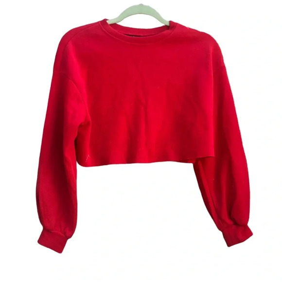SHEIN CROPPED SWEATSHIRT - Picture 1 of 4
